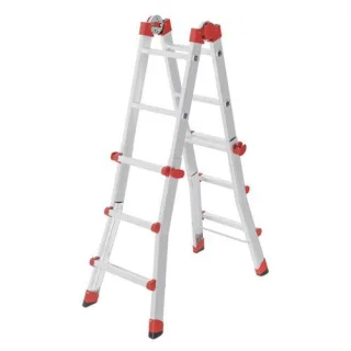 Hailo M80 4x3 Sprossen-Leiter