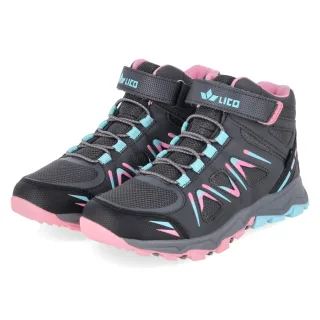 Lico Outdoorboots ALLEN HIGH VS  Grau - Gr. 28 -  Textil
