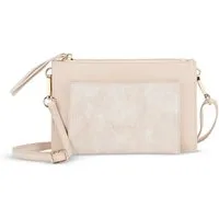 Expatrié Clutch Isabelle Elegante Umhängetasche Damen Handtasche, Hochwertiges Kunstleder, Wasserabweisend