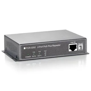 LevelOne POR-0202 2-Port PoE-Repeater