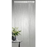 Haus und Deko Fadenvorhang Türvorhang mit Lurex Fadenvorhang 90x250 oder 140x250 cm Gardine (1 St), Stangendurchzug, Lichtschutz, Polyester
