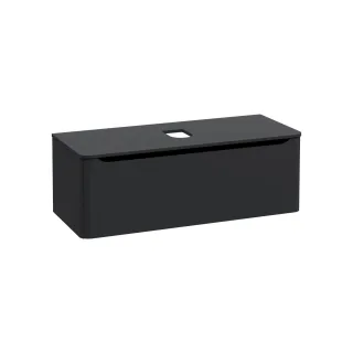 VitrA New Integra Round Waschtischunterschrank für Aufsatzwaschtisch mit 1 Vollauszug Matt,70061 70061
