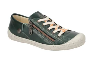 Eject 13001.012 DASS Damenschuhe gr?n Sneaker glattleder herausnehmbare Sohle