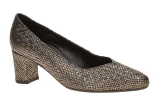 Gabor 3004.01 Comfort Pumps taupe-braun mit Schimmer Effekt