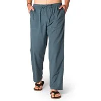 PANASIAM Stoffhose Bundhose 'K' bequeme Unisex Stoffhose aus 100% Baumwolle für Damen und Herren Freizeithose mit Taschen Relaxhose bequeme Sommerhose