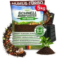 DÜNGEMEISTER Spezialdünger Schnellkomposter Kompostbeschleuniger 5 kg / 10 kg für bis zu 10 m³, Schnellkomposter, geruchsreduzierend, NPK 4+3,5+2, bis 10 m³