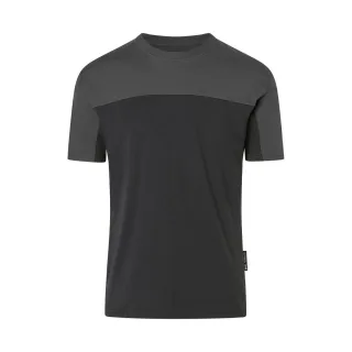 KÜBLER SHIRTS T-Shirt schwarz/dunkelgrau S - 5220 6206-9998-S