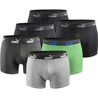 PUMA Boxershorts Puma 6er Pack Herren Basic Limited Edition