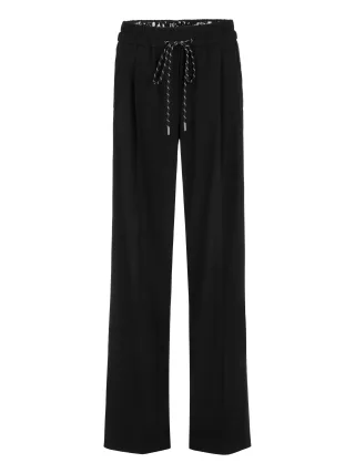 Marc Cain Sports - Weite Schlupfhose WEDI black new - Gr. - 38