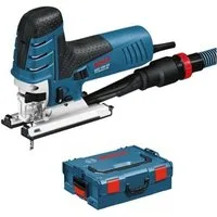 BOSCH Stichsäge Professional GST 150 CE Stichsäge Absaug-Set, L-Bo