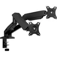 Monitorhalterung IB-MS204-T schwarz, für 2 Monitore bis 32" (81cm)