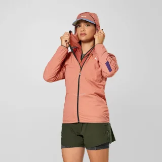 SALEWA - Pedroc Wind Light Jacke Mit Kapuze Damen - Beige (Gr.34)