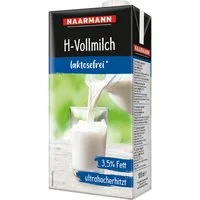 NAARMANN Milch, Naarmann Vollmilch laktosefreie H Milch Drehverschluss 1000ml