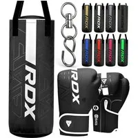 RDX Sports Boxsack RDX Kinder Boxsack 2 Fuß (60,96 cm) und Boxhandschuhe Set