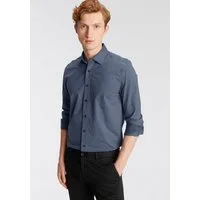 OLYMP Langarmhemd Luxor 24/Seven modern fit Jerseyshirt mit geruchshemmenden Materialeigenschaften