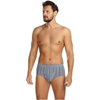 Comte Slip (Set, 3-St., 3er-Pack) Herren Slips Sportslips 3er-Pack mit Eingriff Feinripp Muster