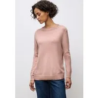 STREET ONE Strickpullover mit feiner Rollkante