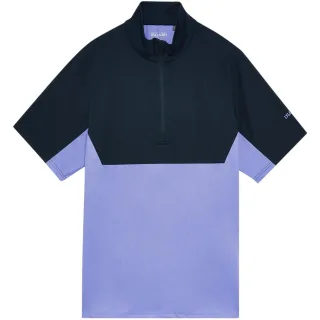 Lyle & Scott - Oberteil für Herren, mit halbem Reißverschluss (Mondlicht Marineblau)