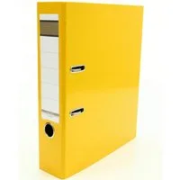 Livepac Office Aktenordner 10x Livepac Caribic Glanz-Ordner / DIN A4 / 75mm breit / Farbe: gelb