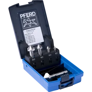 PFERD TOOLS HSS-Kegelsenker-Set 5-tlg. DIN 335 C 90° - 25202153