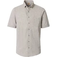Redmond Kurzarmhemd uni Casual Fit Short