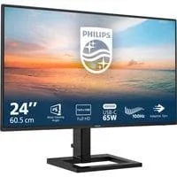 24E1N1300AE/00, LED-Monitor 61 cm (24 Zoll), schwarz, FullHD, IPS, Adaptive-Sync, USB-C, Ergonomischer Standfuß, 100Hz Panel