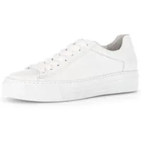 Gabor FLORENZ Plateausneaker, Freizeitschuh, Halbschuh, Schnürschuh mit dezenten Ziernähten
