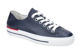 Paul Green Sneaker 4760-03 PG Blue - Echtleder, Super Soft Fu?bett, Gummisohle