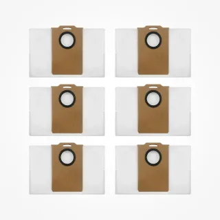 6 Pack Dust Bags Replacement for Ultenic T20 Pro Robot Vacuum Cleaner