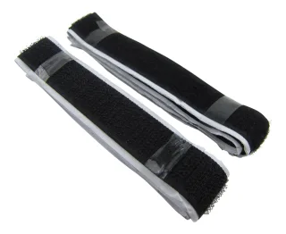 1m Klettband Klettverschluss SELBSTKLEBEND in Schwarz HOHE Klebekraft Klett Band