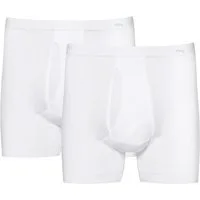 Mey Langer Boxer Noblesse (2er-Pack) Aufgesetzter Webbund, super soft