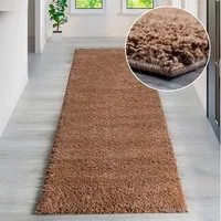 OTTO home Hochflor-Teppich Viva Shaggy, in Standard- und Premium-Qualität, 30 mm oder 45 mm Höhe, rechteckig, Uni Farben, einfarbig, weich, kuschelig, Läufer, Kundenliebling
