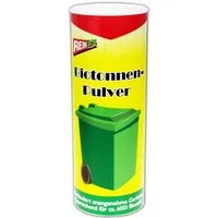 Reinex Biotonnenpulver 1x BIOTONNENPULVER 500g Mülleimer-Pulver Abfalltonne gegen Gerüche 75, 500 g, Maden