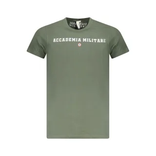 Accademia Militare Verde Baumwoll-Herren T-Shirt