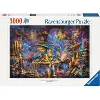 Puzzle - Drachenbibliothek 3000 Teile
