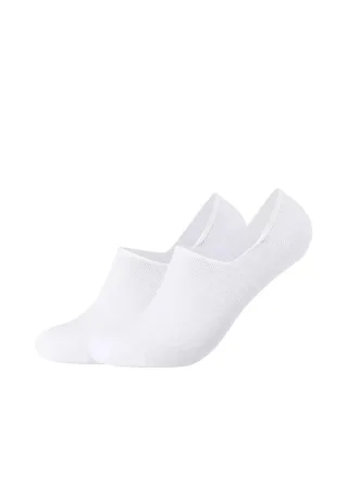 s.Oliver Red Label - Bequeme Basic-Footies mit elastischem Bund weiß - Gr. - 42