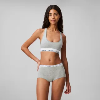 UNLINED BRALETTE h111 grey heather - Gr. - S