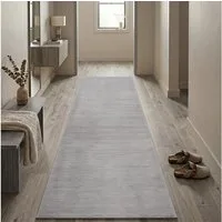 Sehrazat Teppich LIMA, auch als Läufer, rechteckig, Höhe: 10 mm, Kurzflor, Linienstruktur, leichter Glanz, Wohnzimmer