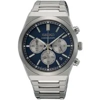 Seiko Chronograph SSB453P1, Quarzuhr, Armbanduhr, Herrenuhr, Damenuhr, Stoppfunktion, Datum