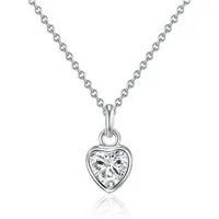 Rafaela Donata Silberkette Herz silber, aus Sterling Silber