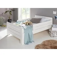 OTTO home Funktionsbett "LOTTE " Kinderbett mit Rausfallschutz, Schublade optional, Mitwachsend, FSC® zertifiziertes Massivholz