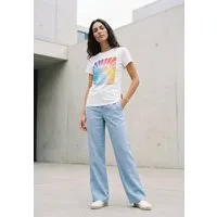salzhaut T-Shirt ANKIEKEN Damen Slim-Fit salzhaut T-Shirt – bequeme Qualität und nordisch klares Design für ein