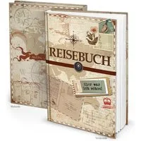 Logbuch-Verlag Dekofigur XXL Reisetagebuch Reisebuch DIN A4 Notizbuch mit leeren Seiten -