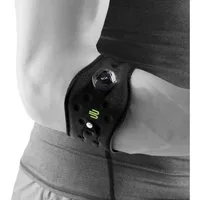 Bauerfeind Ellenbogenbandage Sports Elbow Strap, Farbe: Schwarz, One-Size-Passform, Unisex-Design