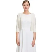 Vera Mont Strickjacke Damen langarm (1-tlg) Ärmelschlitz