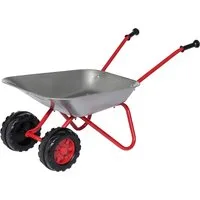 rolly toys® Schubkarre rollyMetallschubkarre, Double Tyre, für Kinder, Made in Europe