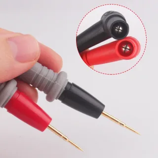 HT3001 Digital Multimeter Probe Test Leads Super Sharp and Fine Gold-plated Copper Needle, High-grade Silica Gel Gatch L