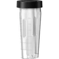 Philips Mixaufsatz HR0710/00, Zubehör für Philips Standmixer HR3760 – HR3770, Trinkflasche 600 ml Volumen