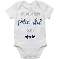 Shirtracer Shirtbody Willst du mein Patenonkel sein? Marine Pate Patenonkel