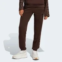 adidas Sportswear Sporthose SEASONAL ESSENTIALS FRENCH TERRY, LEOPARDENPRINT, 3-STREIFEN